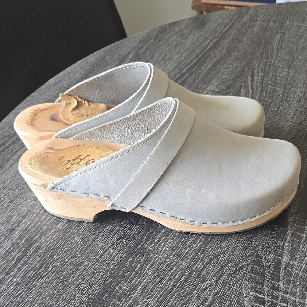 Blue Gray Lotta From Stockholm Clogs 38